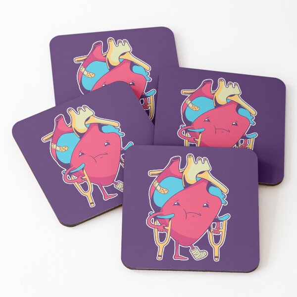 Item preview, Funny Kawaii Broken Heart designed and sold by SLAG-Creative.