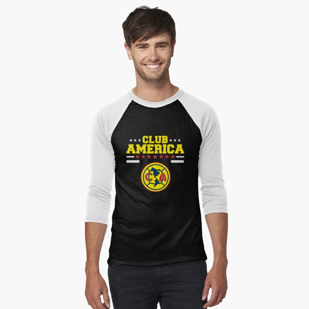 Club America Jersey Las Aguilas Blue & White Retro Soccer 