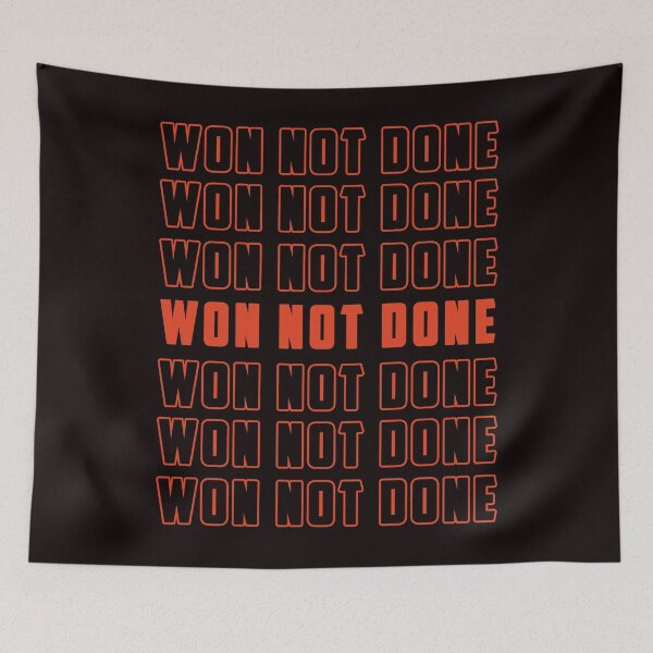 Item preview, Won Not Done - Clean Text Outline Effects  designed and sold by leo121687.