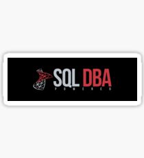 SQL DBA Sticker