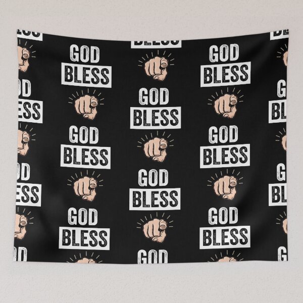 Item preview, God bless you  designed and sold by Designhub14.
