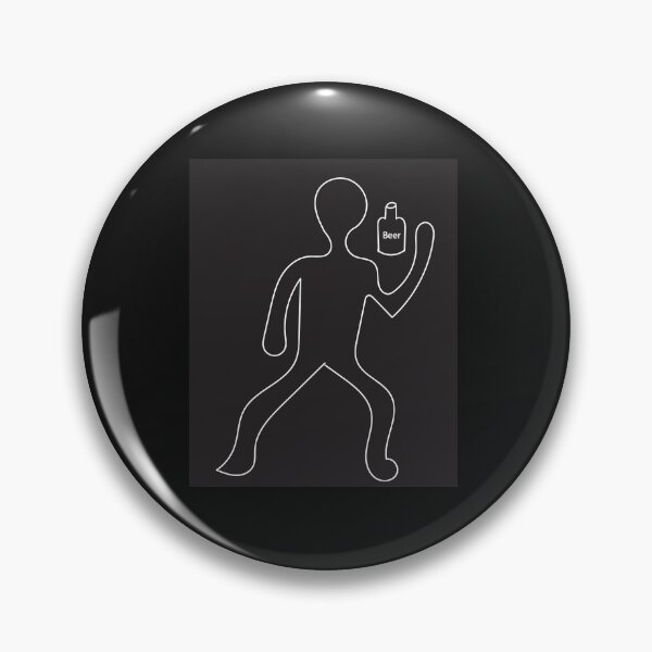 Item preview, Victim outline with a beer bottle. designed and sold by Jurie Maree.