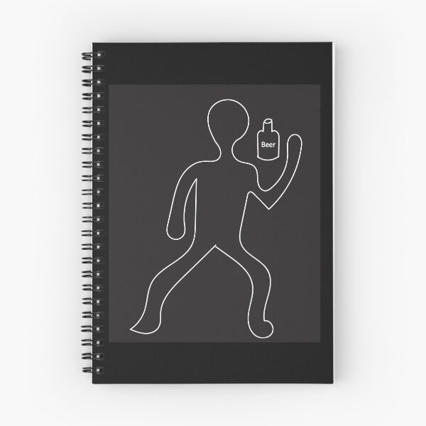 Item preview, Victim outline with a beer bottle. designed and sold by Jurie Maree.