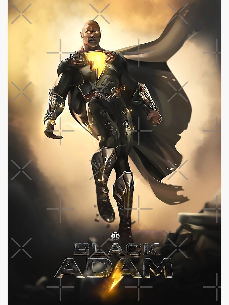 "Black Adam" Poster by mojics431 | Redbubble