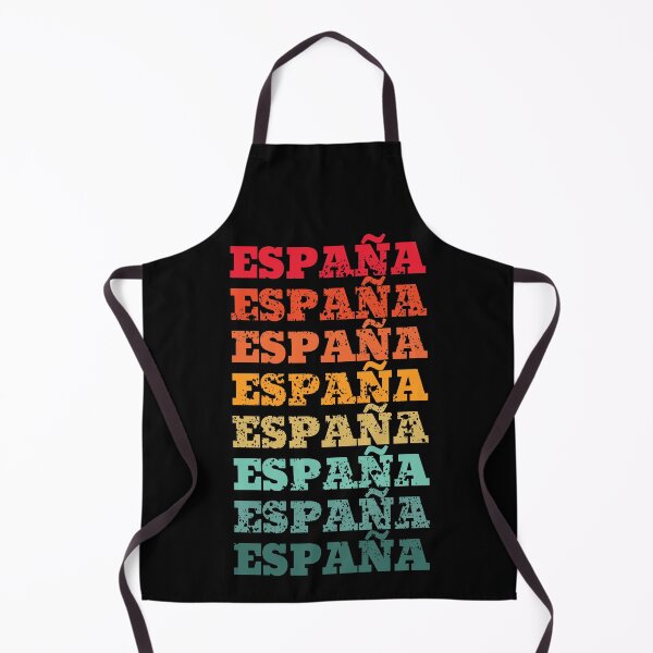 Item preview, Espana Spain - repeated retro vintage sunset colors with a distressed design effect designed and sold by Rhu Creations.