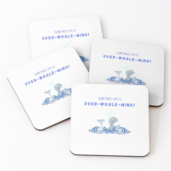 Item preview, Sometimes Life is over whale ming (overwhelming) designed and sold by Desandu.