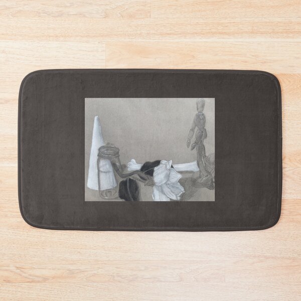 Item preview, Grey scale Jar still life  designed and sold by WonderpuppyArt.