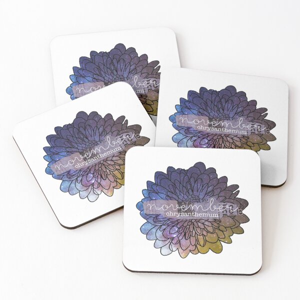 Item preview, November Galaxy Birth Flower  designed and sold by CrescentMoonCzr.