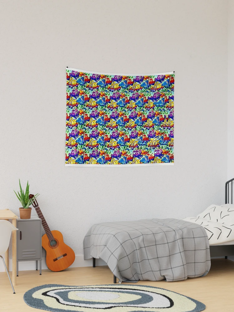 Action Fish Collage Tapestry by JQ Licensing - Fine Art America