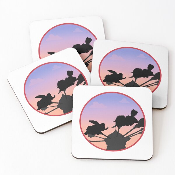 Item preview, Dumbo The Flying Elephant Ride Silhouette designed and sold by KaitlinsKingdom.