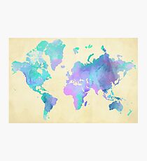 Map Photographic Print