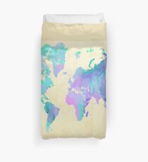 Map Duvet Cover