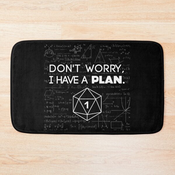 Item preview, Don't Worry i Have A Plan Critical Fail Funny Dungeons And Dragons DND D20 Lover  designed and sold by malino228.