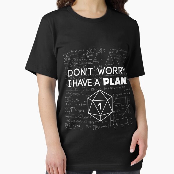 Item preview, Don't Worry i Have A Plan Critical Fail Funny Dungeons And Dragons DND D20 Lover  designed and sold by malino228.