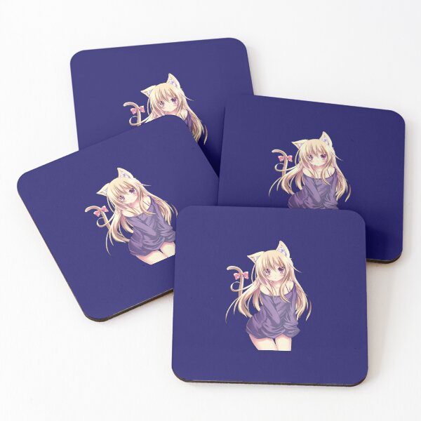 Item preview, Neko Cat Girl Anime  designed and sold by MinimalTag.