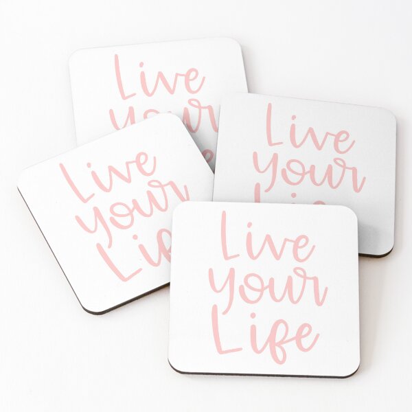 Item preview, Live your life lettering desing designed and sold by cbycarolinam.