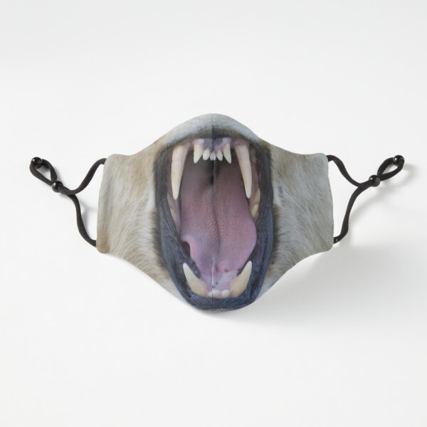 fitted Masks, The Lions Mouth Opens Fitted 3-Layer