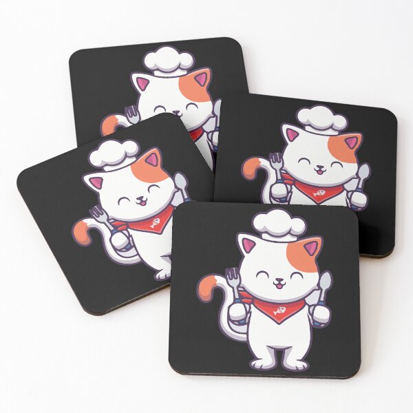 Item preview, Cute cat cooking funny kitty cooking designed and sold by Cutefy.