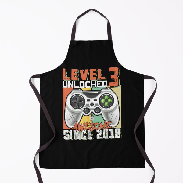 Item preview, Level 3 Unlocked Awesome Since 2018 3th Birthday Kids Gifts designed and sold by shirleyfinley.