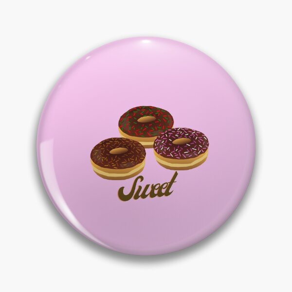 Item preview, Sweet chocolate donuts with sprinkles designed and sold by CheerfulHeart17.