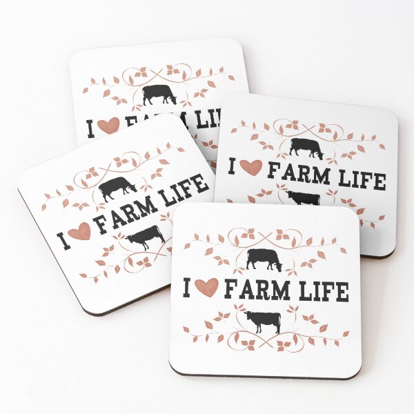 Artikelvorschau, Ich liebe Farm Life-Cows entworfen und verkauft von handsoftime2020.