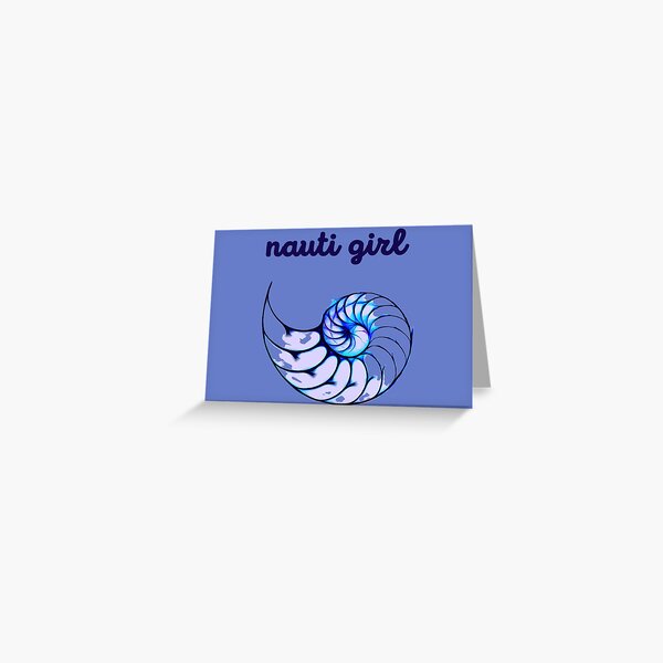 Nauti Girl Greeting Card