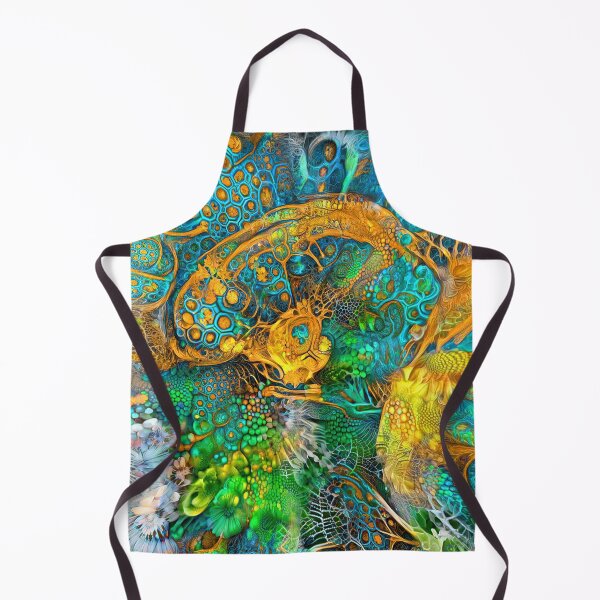 Item preview, Deepdream floral fractalize space abstraction designed and sold by blackhalt.
