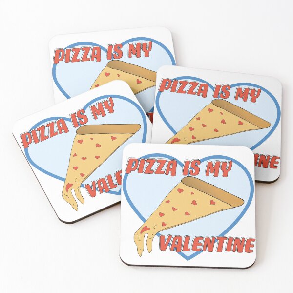 Item preview, Pizza Is My Valentine Funny Love Saying designed and sold by Punderstandable.