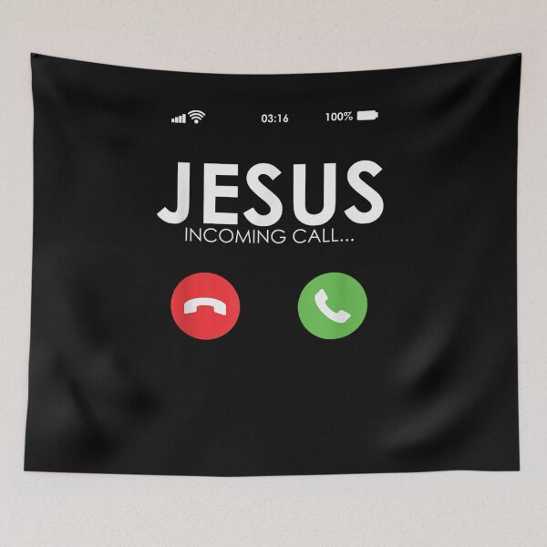 Item preview, Jesus Is Calling Christian designed and sold by shirleyfinley.