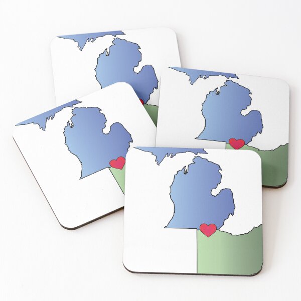 Item preview, michigan and ohio designed and sold by Gwenvell.