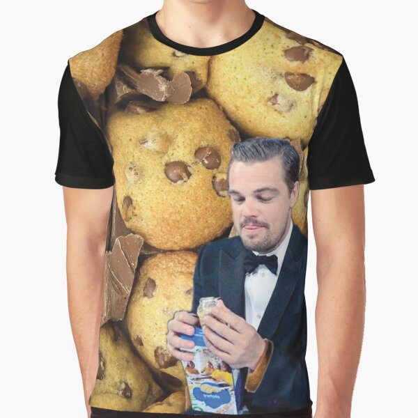 Leonardo DiCaprio Cookie Graphic T-Shirt