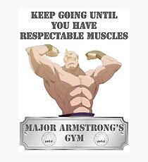 Major Alex Armstrong's GYM Photographic Print