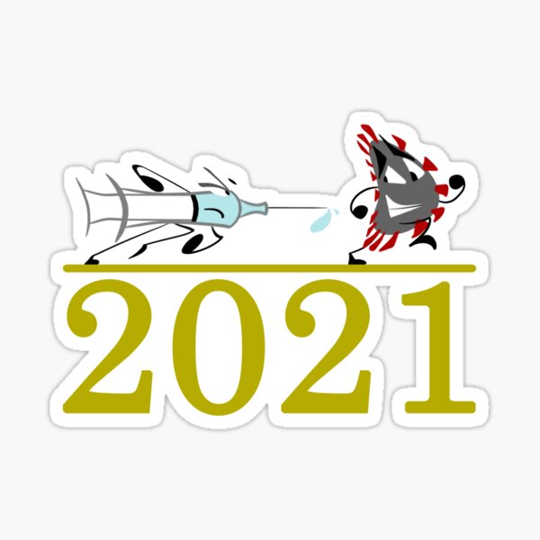 2021: The Year Of The COVID 19 Vaccine Sticker