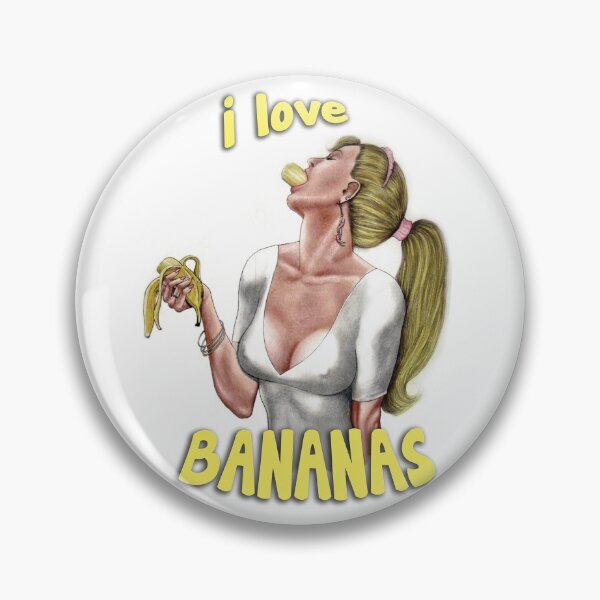 Item preview, I love bananas designed and sold by JACKALKING.