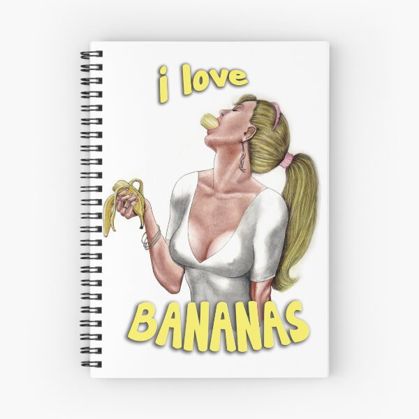 Item preview, I love bananas designed and sold by JACKALKING.