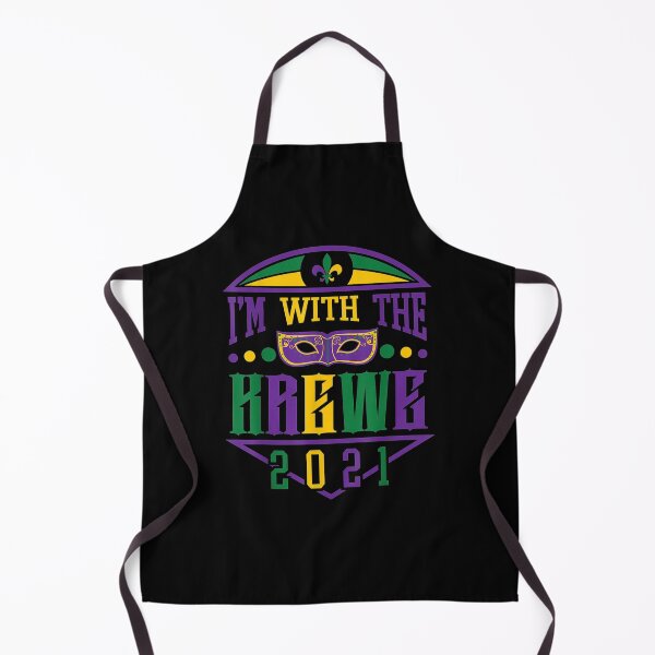 Item preview, Funny Mardi Gras I'm With The Krewe 2021 Squad Costume designed and sold by shirleyfinley.