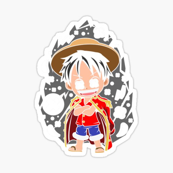 one piece characters Sticker for Sale by MEDesign4