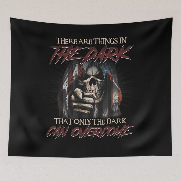 Item preview, Skulls Only The Dark Can Overcome designed and sold by shirleyfinley.