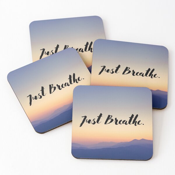 Item preview, Just Breathe designed and sold by CounselorsRUs.