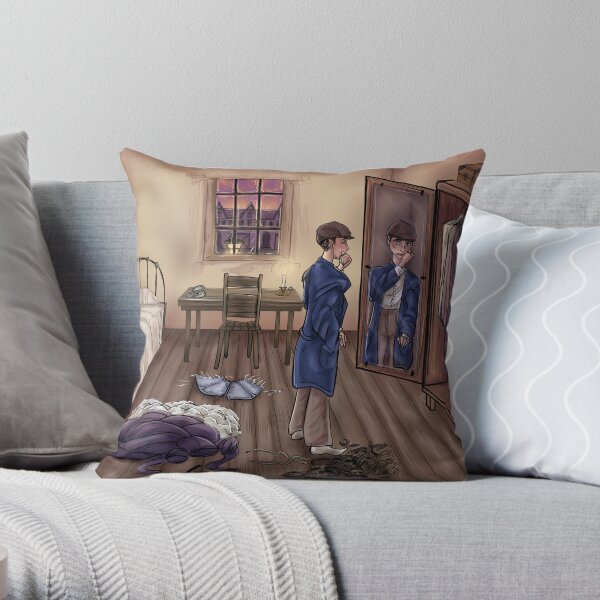 Grace in disguise Throw Pillow