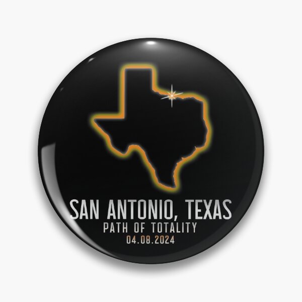 Artikelvorschau, San Antonio Texas Path Totality 4.8.24 Total Solar Eclipse Gear entworfen und verkauft von DynamicDesign.