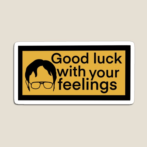 Item preview, Dwight Schrute Gefühle designed and sold by PeaceLoveSped.