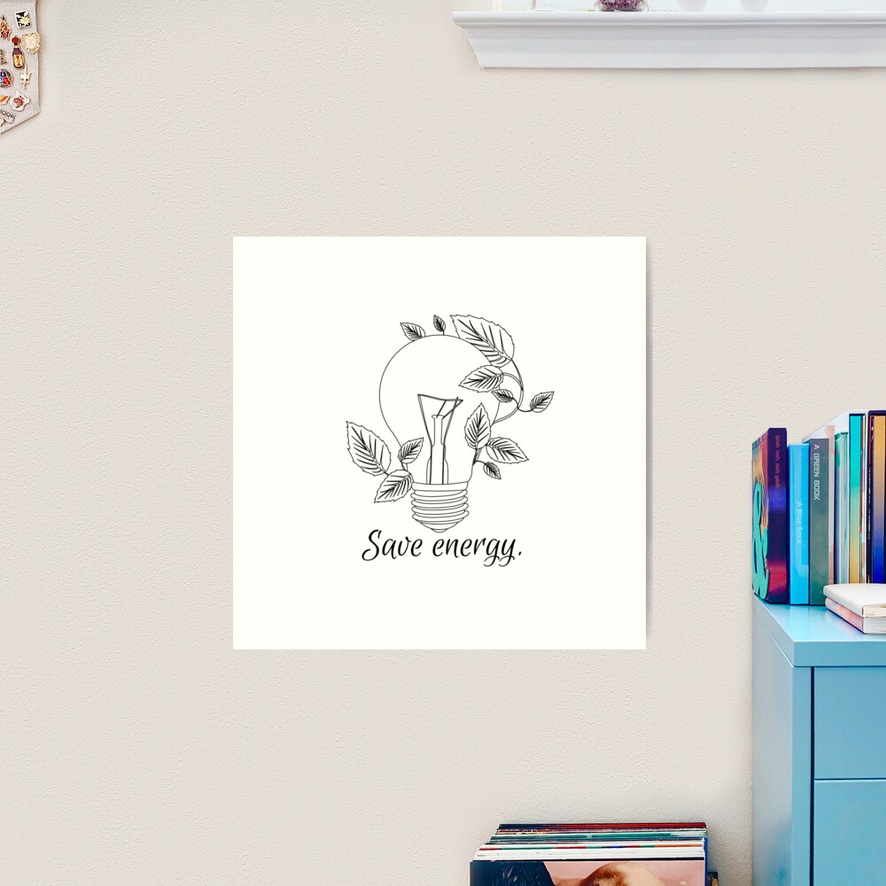 How to Draw Save Energy | Save Power Poster Drawing for Kids - YouTube