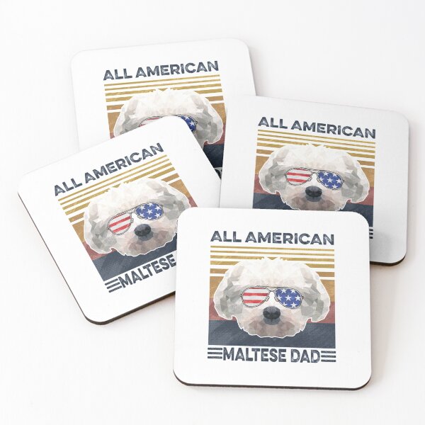 Item preview, All American Maltese Dad Vintage 4th Of designed and sold by MarleneYost.
