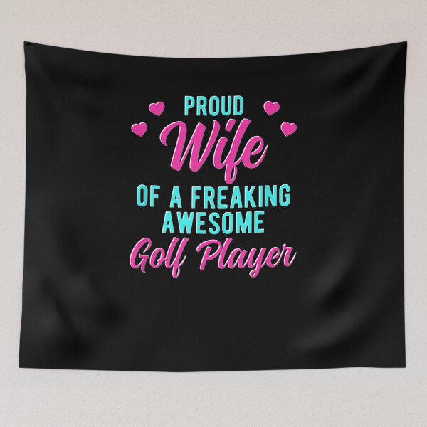 Item preview, Funny Golfer Husband Phrase Gift For Golf Player Wife designed and sold by shirleyfinley.