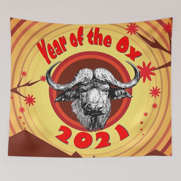 Item preview, Year of the Ox 2 designed and sold by AliCatOriginals.