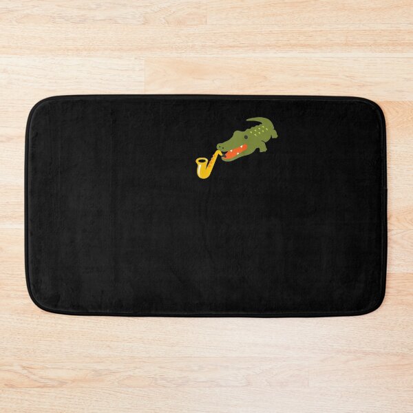 Aperçu de l'œuvre Emoji saxophone alligator créée et vendue par shirleyfinley.