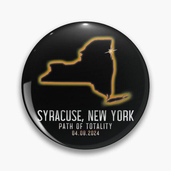 Artikelvorschau, Syracuse New York Path Totality 4.8.24 Total Solar Eclipse Gear entworfen und verkauft von DynamicDesign.