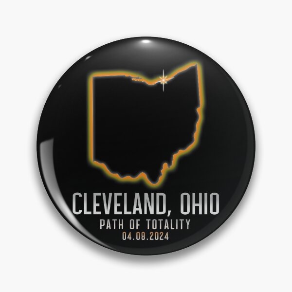Artikelvorschau, Cleveland Ohio Path Of Totality 4.8.24 Total Solar Eclipse Gear entworfen und verkauft von DynamicDesign.