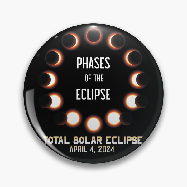 Item preview, Phases Of The Eclipse 2024 Total Solar Eclipse 4 8 2024 Gear designed and sold by DynamicDesign.